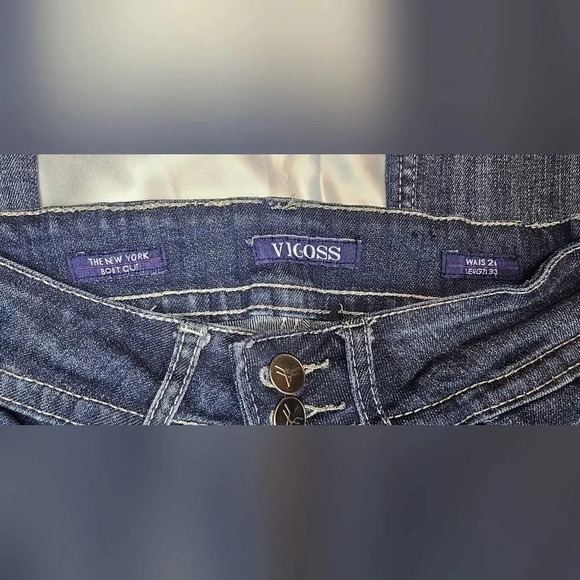 Vigoss Women's The New York Bootcut Jeans Size 26/33 - Picture 3 of 10